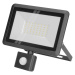 Reflektor LED so senzorom BULLED S 50W, 4000K, 4000lm, IP65, čierny (ORNO)