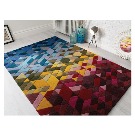 Ručně všívaný kusový koberec Illusion Kingston Multi - 160x230 cm Flair Rugs koberce