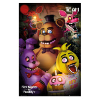 Abysse Corp Five Nights at Freddy's Group Poster 91,5 x 61 cm