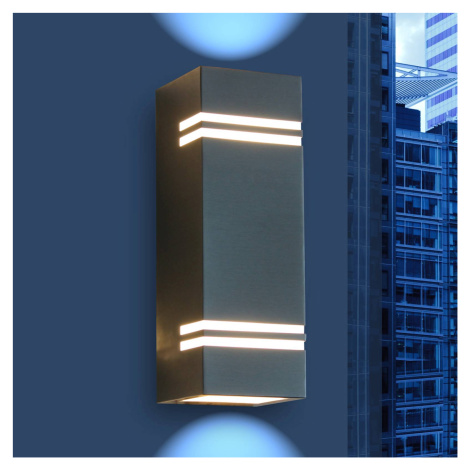 Moderné vonkajšie nástenné LED svietidlo Eco-Light