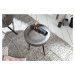 LuxD Odkladací stolík Desmond 35 cm sivá akácia