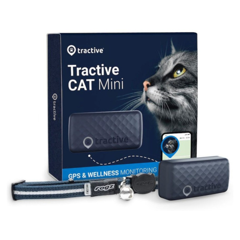 Tractive GPS CAT Mini, tmavě modrý