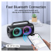 Prenosný Bluetooth Reproduktor Joyroom 40W s farebným LED podsvietením
