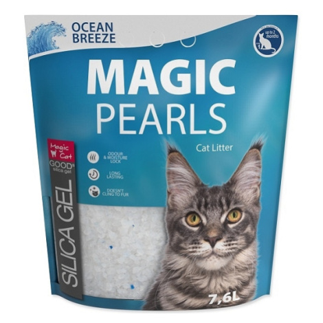 Magic Pearls Ocean Breeze podstielka pre mačky 7,6 L MAGIC CAT