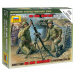 Wargames (WWII) figurky 6109 - Soviet 82-mm Mortar with Crew (1:72)