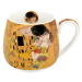 Porcelánový hrnek BARYLKA Klimt THE KISS 430 ml hnědý