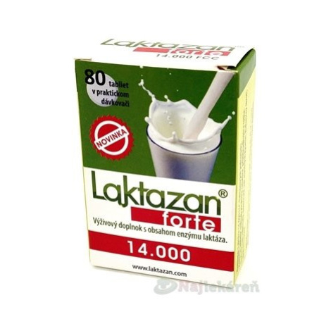 Laktazan Forte 14.000 FCC 80 tabliet