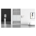 Sprchové dvere MEXEN Apia 95 cm strieborno-biele