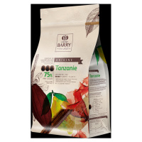 Cacao Barry Origin čokoláda TANZANIE hořká 75% 1kg - CACAO BARRY