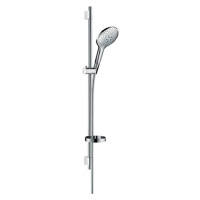 Hansgrohe Raindance Select S, sprchová súprava 150 3jet so sprchovou tyčou 90 cm a miskou, chróm