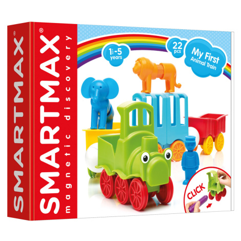 Smartmax - Môj prvý vláčik so zvieratkami - 22 ks