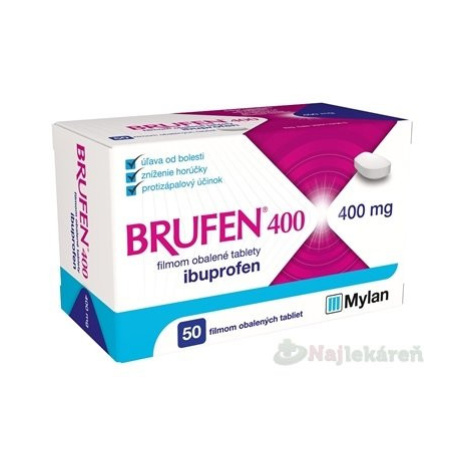 Brufen 400 mg pri bolesti svalov 50 tabliet