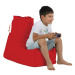 Červený detský sedací vak Bingo  – Floriane Garden