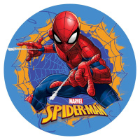 Jedlý papier Spiderman v pavučine 20 cm - Dekora