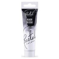 Gélová farba Fractal – Black (30 g) 6200 dortis - dortis