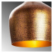 Závesné svietidlo v medenej farbe s kovovým tienidlom ø 20 cm Murek – Opviq lights