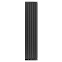 Mexen Boston, vykurovacie teleso 1800 x 452 mm, 888 W, čierna, W213-1800-452-00-70