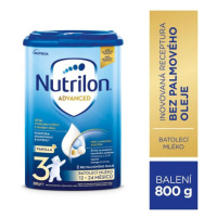 NUTRILON 3 Vanilla batoľacie mlieko 800 g, 12+