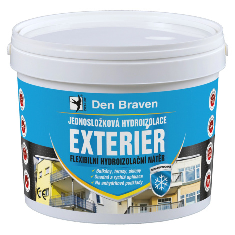Den Braven Jednozložková hydroizolácia EXTERIÉR 2,5 kg