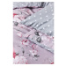 Ružové bavlnené obliečky na jednolôžko Bonami Selection Belle, 140 x 200 cm
