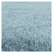 Kusový koberec Fluffy Shaggy 3500 blue kruh - 200x200 (průměr) kruh cm Ayyildiz koberce