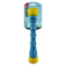 Hračka Dog Fantasy palička kúzelná svietiaca, pískacia modro-žltá 6x6x32cm