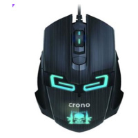 Crono CM647 - optická herná myš, USB konektor, rozlíšenie 800/1200/1600 DPI, modré podsvietenie