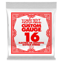 Ernie Ball 1028 Plain Steel Single .016