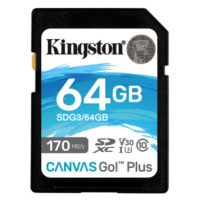 Pamäťová karta Kingston MicroSDXC 64GB (SDG3/64GB)
