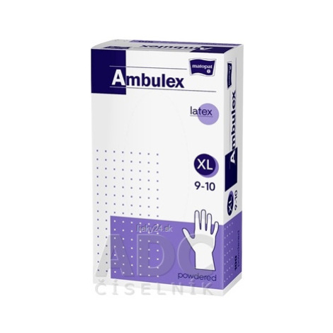 Ambulex rukavice LATEX