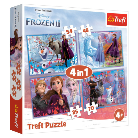 Trefl Puzzle Frozen 2, 4v1