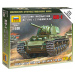 Wargames (WWII) tank 6190 - KV-1 with F-32 GUN (1:100)