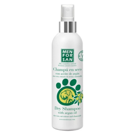 MENFORSAN Suchý šampón s arganovým olejom pre psov 250 ml