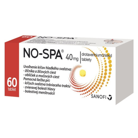 NO-SPA 40 mg 60 tabliet