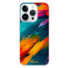 Odolné silikónové puzdro iSaprio - Blue Paint - iPhone 15 Pro