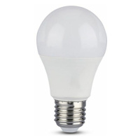 Žiarovka LED so senzorom E27 9W, 3000K, 806lm, A60 VT-2219 (V-TAC)
