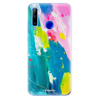 Odolné silikónové puzdro iSaprio - Abstract Paint 04 - Huawei Honor 20 Lite