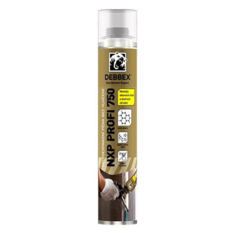 Pena bez vlhčenia DEBBEX NXP PROFI 750 nízkoexpanzná 750ml