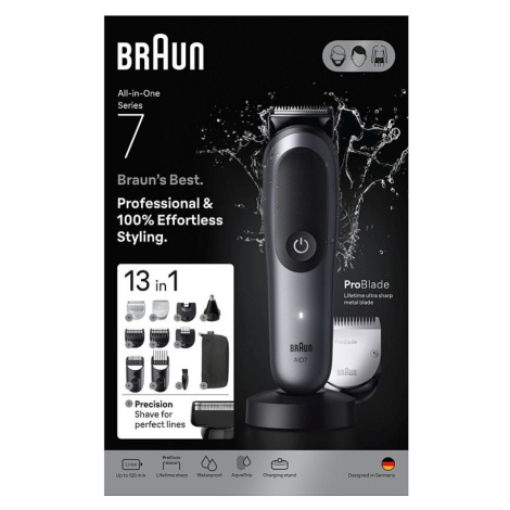 BRAUN Series 7 AIO7560 13v1 multifunkčná sada na úpravu tela