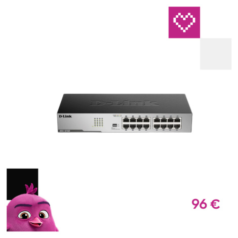 Prepínač D-Link DGS-1016D