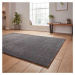 Antracitovosivý umývateľný koberec 80x150 cm Cove – Think Rugs