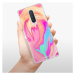 Odolné silikónové puzdro iSaprio - Orange Liquid - OnePlus 8