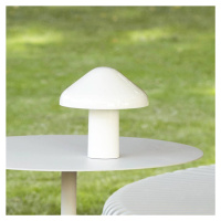 HAY Pao Portable stolová LED lampa batéria, biela