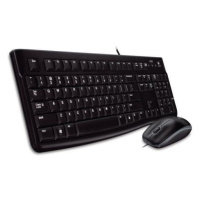 set Logitech Desktop MK120, drôtový, USB, US