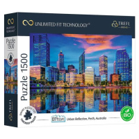 Trefl Prime puzzle 1500 UFT - Panoráma mesta: Odraz veľkomesta, Perth,Australia