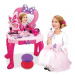 mamido Beauty Set toaletný stolík pre dievča so zrkadlovým svetlom Zvuky stolička