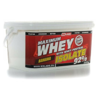 XXLABS Maximum Whey Protein Isolate banánový 2200 g