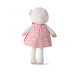 Kaloo bábika pre bábätká Rose K Tendresse 40 cm v pásikavých šatách z jemného textilu v darčekov