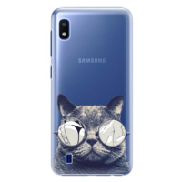 Plastové puzdro iSaprio - Crazy Cat 01 - Samsung Galaxy A10