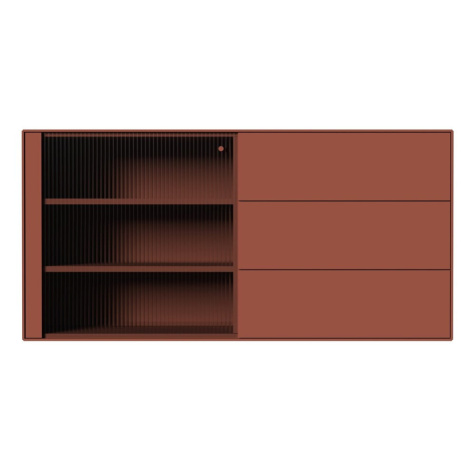 V tehlovej farbe závesná komoda 120x59 cm Edge by Hammel – Hammel Furniture